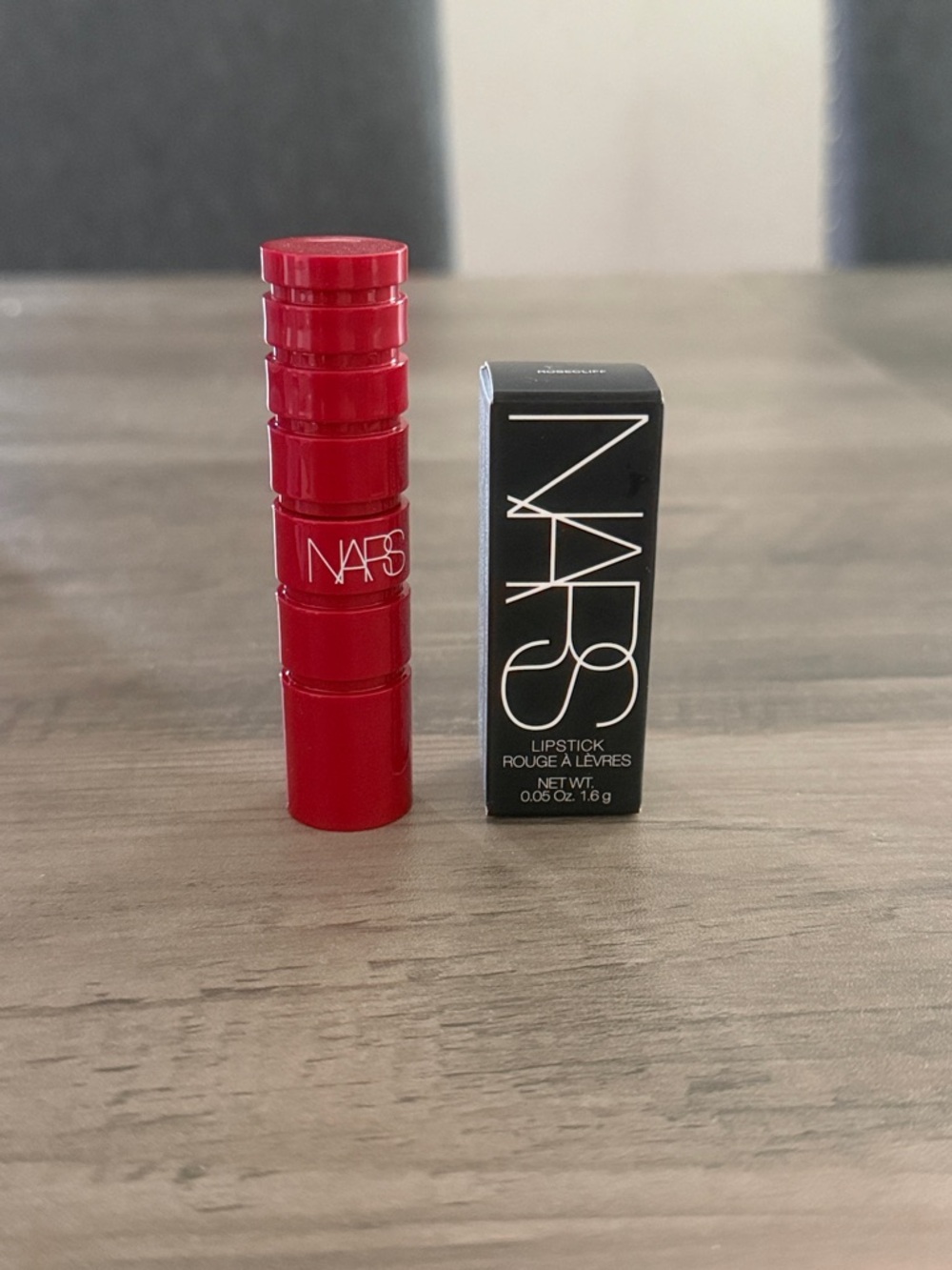 NARS Rosecliff Lipstick Stick with Black Branded Box & Climax Mascara, New
